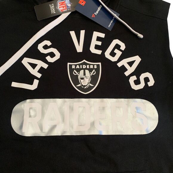 Fanatics Men's Sz L Las Vegas Raiders Extra Point NFL Pullover Hoodie Sweatshirt - Picture 5 of 16